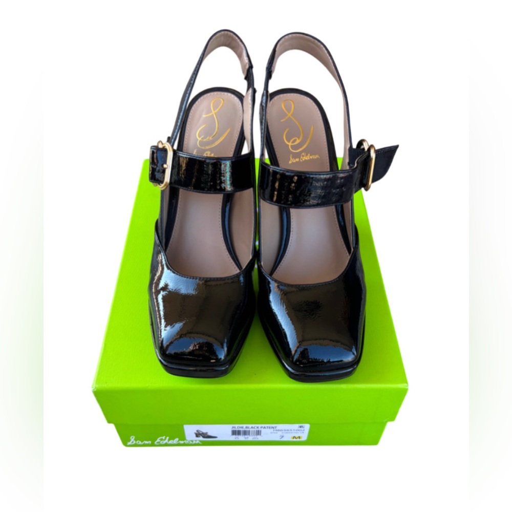 NEW- SAM EDELMAN- Jildie patent leather sz 7